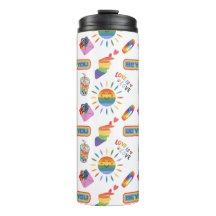 LGBTQ+ Pride Thermal Tumbler