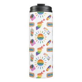 LGBTQ+ Pride Thermal Tumbler Thermosbeker