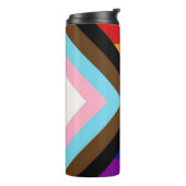 LGBTQ+ Pride Thermosbeker (Gedraaid links)