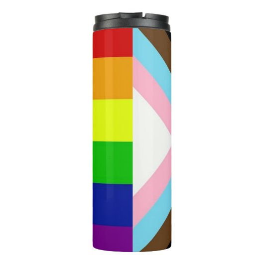 LGBTQ+ Pride Thermosbeker (Achterkant)