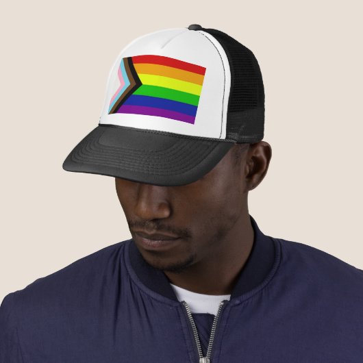 LGBTQ+ Pride Trucker Pet (In situ)