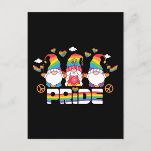 LGBTQ - Pride - Tuinkabouter - Regenboogkleur Briefkaart