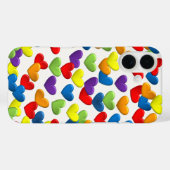 LGBTQ+ / PRIDE Veel regenboogharten Case-Mate iPhone Case (Achterkant (horizontaal))