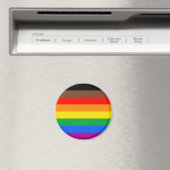 LGBTQ Pride-vlag (8 Strepen) Magneet (Insitu (Vaatwasser))