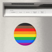 LGBTQ Pride-vlag (8 Strepen) Magneet (Insitu (Vaatwasser))