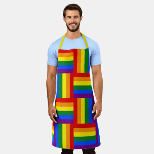 LGBTQ+ Pride vlag Geïnspireerd Schort