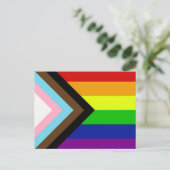 LGBTQ+ Prioriteit Briefkaart (Staand voorkant)