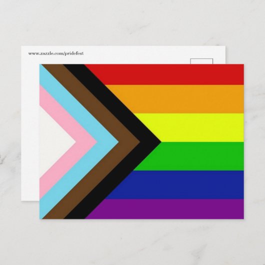 LGBTQ+ Prioriteit Briefkaart (Voorkant / Achterkant)