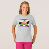 LGBTQ Progress Alal Pride Flag T-shirt (Voorkant volledig)