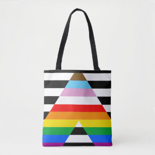 LGBTQ Progress Alal Pride Flag Tote Bag