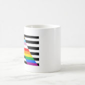 LGBTQ Progress Ally Pride Flag Koffiemok (Center)