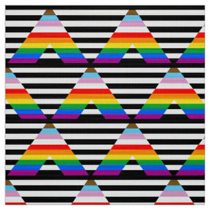 LGBTQ Progress Ally Pride Flag Stof