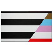 LGBTQ Progress Ally Pride Flag Stof (Fat Quarter)