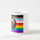 LGBTQ+ Progress POC Pride-vlag Koffiemok (Center)