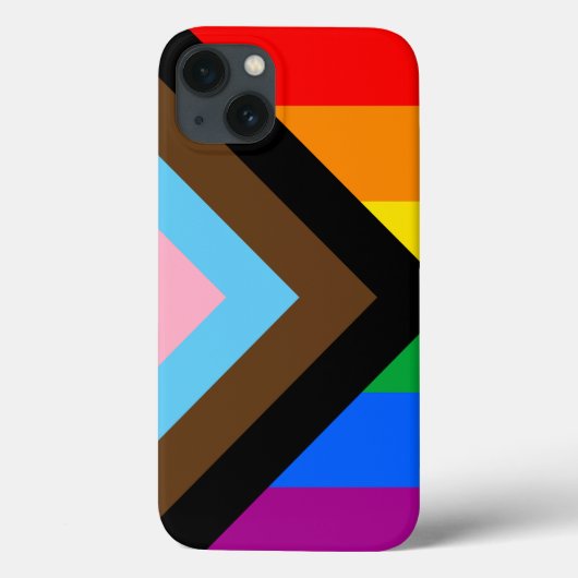 LGBTQ+ Progress Pride Case-Mate iPhone Case (Achterkant)