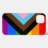 LGBTQ+ Progress Pride Case-Mate iPhone Case (Achterkant (horizontaal))