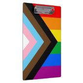 LGBTQ+ Progress Pride Klembord (Rechts)