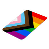 LGBTQ+ Progress Pride Magneet (Linkerzijde)