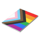 LGBTQ+ Progress Pride Notitieblok (Linkerzijde)