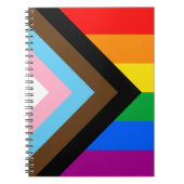 LGBTQ+ Progress Pride Notitieboek (Voorkant)