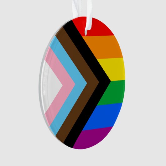 LGBTQ+ Progress Pride Ornament (voorkant)