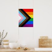 LGBTQ+ Progress Pride Poster (Keuken)