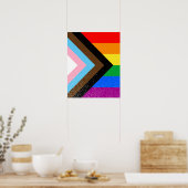 LGBTQ+ Progress Pride Poster (Keuken)