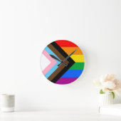LGBTQ+ Progress Pride Ronde Klok (Huis)