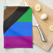 LGBTQ+ Progress Pride Theedoek (Quarter Fold)