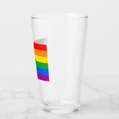 LGBTQ+ Progress Pride-vlag Glas (Links)