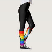 LGBTQ+ Progress Pride Vlag Leggings (Rechts)