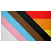 LGBTQ+ Progress Pride Vlag Stof (Fat Quarter)