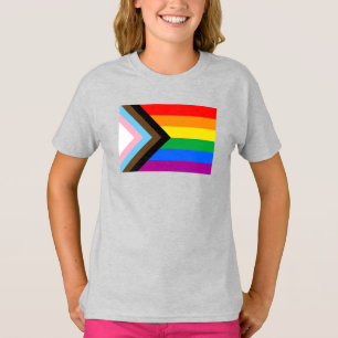 LGBTQ+ Progress Pride-vlag T-shirt