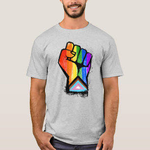 LGBTQ PROGRESS PRIDE VUIST T-SHIRT