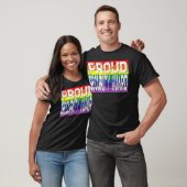LGBTQ ProSecurity Guard Gay Pride Rainbow T-shirt (Unisex)