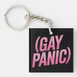 LGBTQ Protest Pride Gay Paniek Sleutelhanger