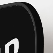 LGBTQ Proud Dad Gay Pride Rainbow Vaderdag Pickleball Paddle (Links Detail)