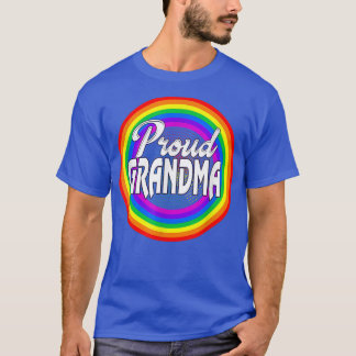 LGBTQ Proud Grandma Gay Pride LGBT Ally Rainbow Mo T-shirt