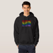 LGBTQ Provincetown Cape Cod Gay Pride LGBT Rainbow Hoodie (Voorkant volledig)