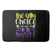 LGBTQ Queer Nonbinary Androgyons Non Binary Badmat (Voorkant)