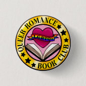LGBTQ+ Queer Romance Badge Ronde Button 3,2 Cm (Voorkant)