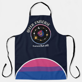 LGBTQ Queer Universum, Biseksuele Vlag Zonnebloem Schort