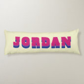 LGBTQ Rainbow Bisexual Pride Flag Aangepaste naam Lichaamskussen (Achterkant)