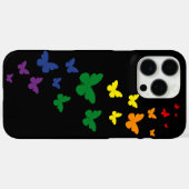 LGBTQ Rainbow Butterfly Trail Case-Mate iPhone Case (Achterkant (horizontaal))