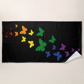 LGBTQ Rainbow Butterfly Trail Strandlaken (Voorkant)