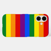 LGBTQ+ Rainbow Flag Stripes voor Pride Month - Case-Mate iPhone Case (Achterkant (horizontaal))