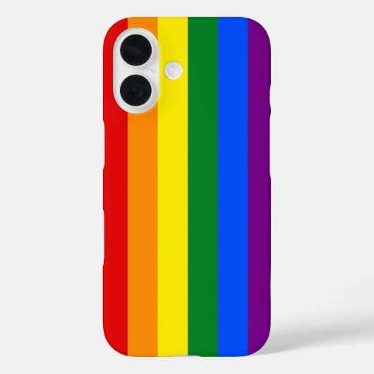 LGBTQ+ Rainbow Flag Stripes voor Pride Month - Case-Mate iPhone Case (Achterkant)