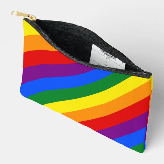 LGBTQ+ Rainbow Flag Stripes voor Pride Month - Etui (Open)