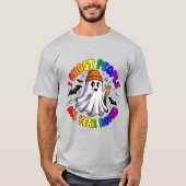 LGBTQ Rainbow Funny Halloween - Ik spook mensen T-shirt (Voorkant)
