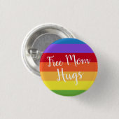 LGBTQ Rainbow Gay of Lesbian Pride Ronde Button 3,2 Cm (Voorkant /achterkant)